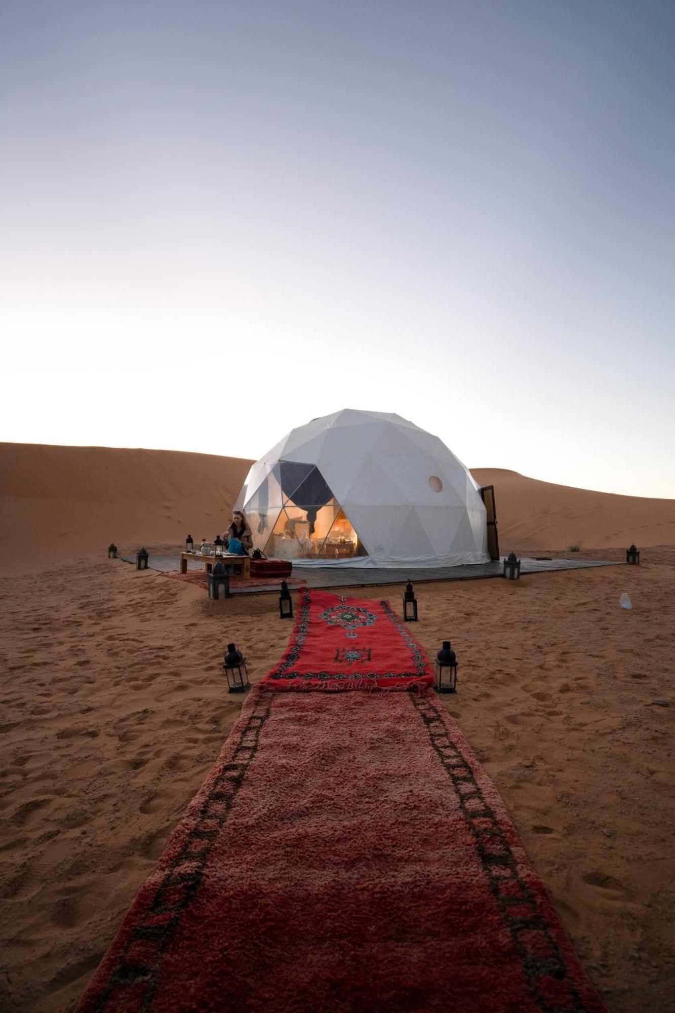 Desert Luxury Camp Morocco Merzouga Rom bilde